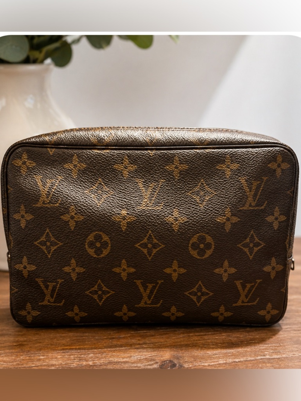 Louis Vuitton‎ Brown Monogram Toiletry Bag